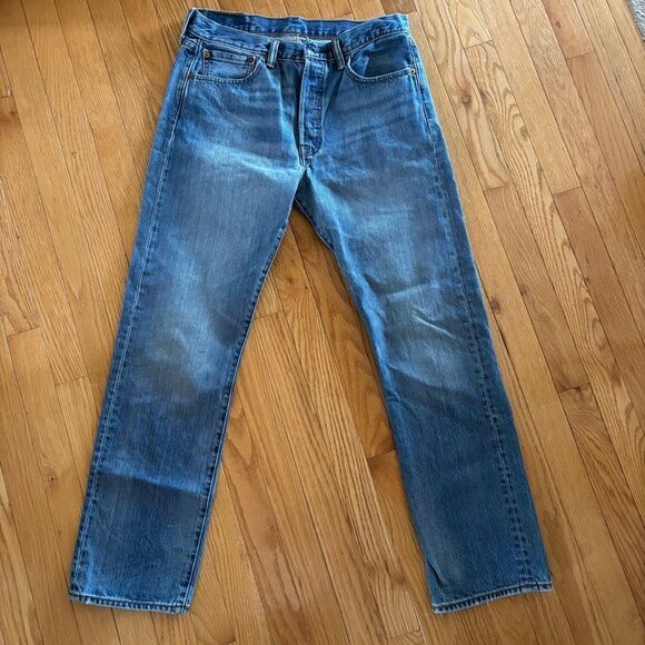 Levi's 501 XX Vintage Original Button Fly Classic Denim Jeans - Picture 6 of 10